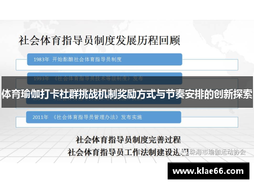 体育瑜伽打卡社群挑战机制奖励方式与节奏安排的创新探索